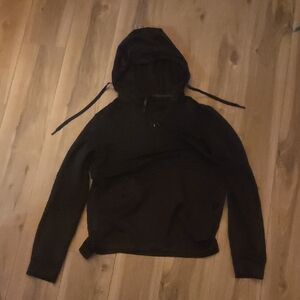 Men's Black Hooded Sweater